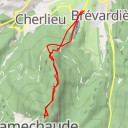 thumbnail for Chamechaude - Epaule N depuis Saint-Hugues