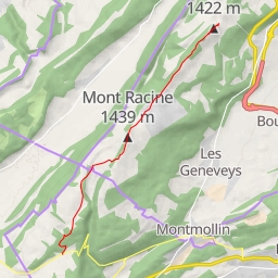 thumbnail for Mont Racine Depuis Tête de Ran par l'arête jusqu'à La Tourne