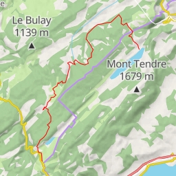 thumbnail for La Citadelle Traversée La Cure - Les Charbonnières (par GTJ + variantes)