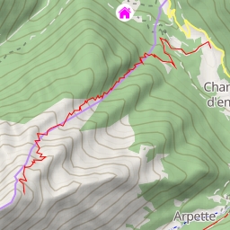 thumbnail for Clochers d'Arpette Couloir de la Dzeu