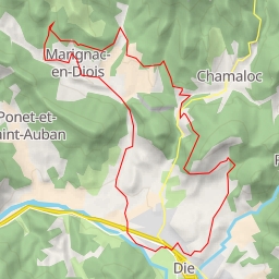 thumbnail for  Tour de Marignac-en-Diois depuis Die
