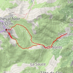 thumbnail for Le Cheval Noir, Couloir SE en boucle