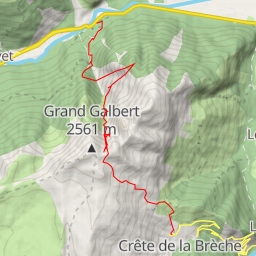 thumbnail for Grand Galbert, Couloir de l'Infernet