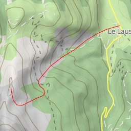 thumbnail for Crête de la Lausette, Normale