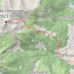 thumbnail for Tête de l'Hivernet, par la combe Est