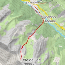 thumbnail for Tête de Fer, par le Vallon de Courrouit