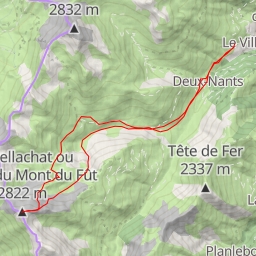 thumbnail for Pointe du Mont du Fût, Face Nord