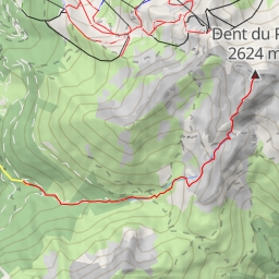 thumbnail for Dent du Pra, Par le Col de l'Aigleton