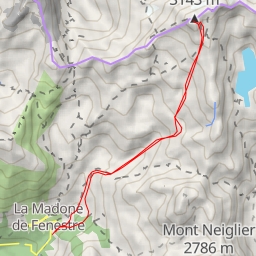 thumbnail for Cime du Gélas, Couloir Est (Voie Normale)
