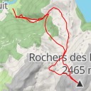 thumbnail for Rochers des Enclaves, par le col du Sallestet