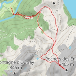 thumbnail for Rochers des Enclaves, par le col du Sallestet