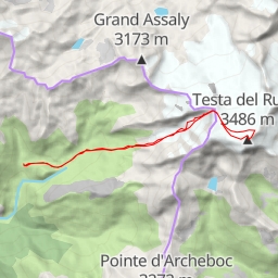 thumbnail for Tête du Ruitor, par le glacier de l'Invernet
