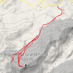 thumbnail for Aiguille du Grand Fond, Couloir NNW