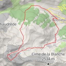 thumbnail for Crête de Rougne, par le vallon de Chaufrède