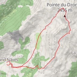 thumbnail for Pointe du Dzonfié, Tour horaire depuis Grand Naves