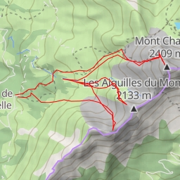 thumbnail for Aiguilles du Mont, Pente NW