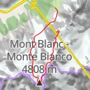 thumbnail for Mont Blanc, Traversée 3 Monts &gt; Face N