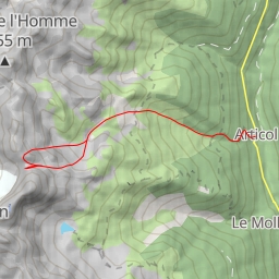 thumbnail for Col de la Balmette, Versant Est