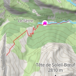 thumbnail for Tête de la Cabane, versant Nord Est
