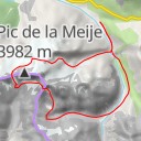 thumbnail for Grand Pic de la Meije, tour de la Meije par le Pavé