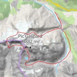 thumbnail for Grand Pic de la Meije, tour de la Meije par le Pavé