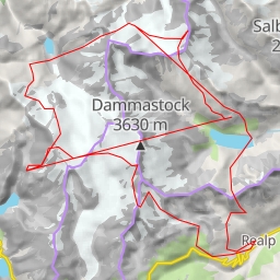 thumbnail for Dammastock, traversée de Trifthütte à Albert Heim