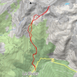 thumbnail for Pic de la Belle Etoile, couloir Sud, depuis le Rivier