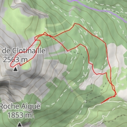 thumbnail for Tête de Clotinaille, versant Nord Est
