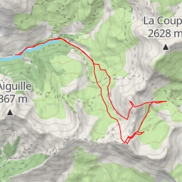 thumbnail for Pointe de Fleurendon, Couloir NE en boucle