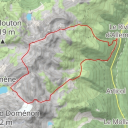 thumbnail for Rocher de l'Homme, Tour par le col Roche Rousse
