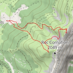thumbnail for Rochers de l'Ours, versant ouest