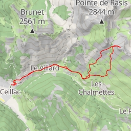 thumbnail for Tête de Jacquette, depuis Ceillac