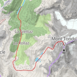 thumbnail for Pain de Sucre du Mont Tondu, Par les lacs Jovets et Nant Blanc