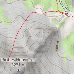 thumbnail for Pic des Heuvieres, Couloir des Rouites