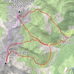 thumbnail for Petit Château, Couloirs NE