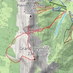 thumbnail for Le Grand Veymont, Versant N depuis Gresse en Vercors