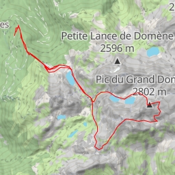 thumbnail for Pic du Grand Doménon, Couloir Nord-Ouest