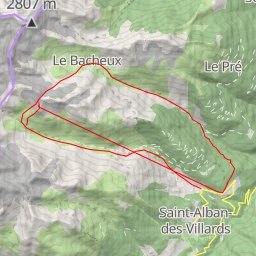 thumbnail for Col de la Lavoire, par la combe du Merlet