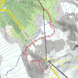 thumbnail for Aiguille du Midi, couloir des Cosmiques