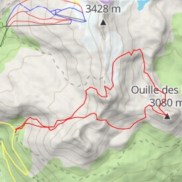 thumbnail for Ouille Noire, versant Ouest