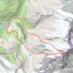 thumbnail for Pointe Francesetti, par le Glacier du Grand Méan