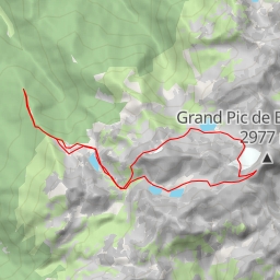 thumbnail for Croix de Belledonne, Couloir des Rochers Rouges