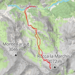thumbnail for Rocca la Marchisa, par le colle della Marchisa