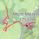 thumbnail for Mont Mézenc, Voies des establains, clapas est et sud-est