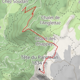 thumbnail for Tête du Parmelan, Depuis Aviernoz