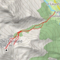 thumbnail for Pointe de l'Etendard, par le vallon du Fontenil