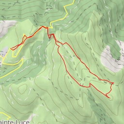 thumbnail for Côte Rouge, Par le col de Parquetout