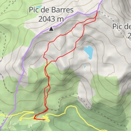 thumbnail for Pic des Trois Seigneurs, Face Sud