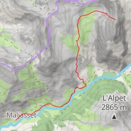 thumbnail for Le Peouvou, Sommet Sud - Couloir nord ouest