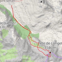 thumbnail for Tête de Longet, versant Nord-Ouest